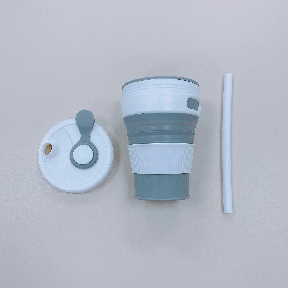 矽（guī）膠折疊咖啡杯