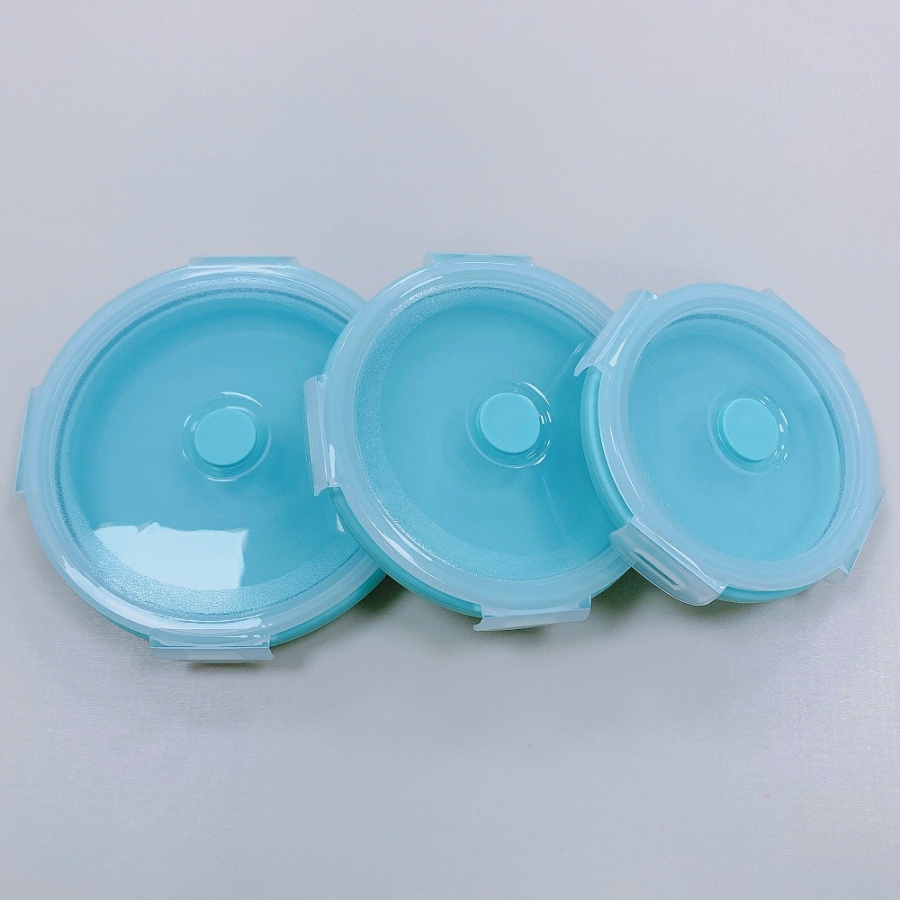 矽膠(jiāo)廚具-圓形矽膠折疊碗-定製廠家-伊人在线视频 矽膠廚具
