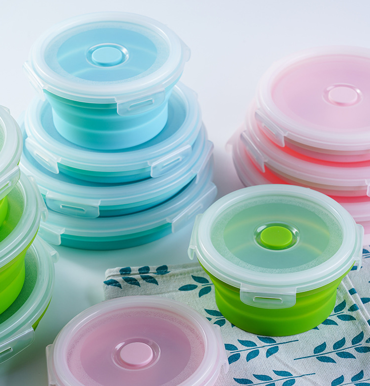 矽膠折疊（dié）碗生產廠家