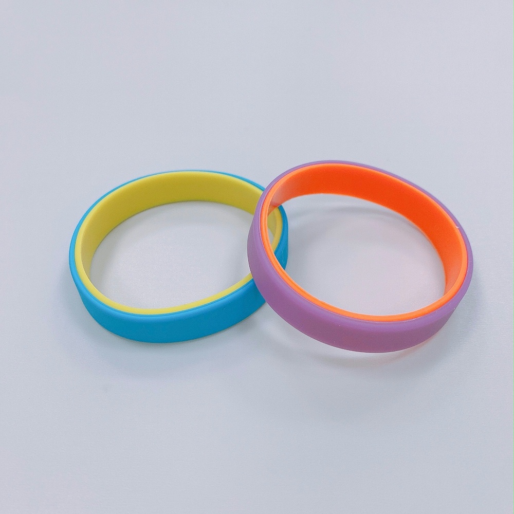 矽膠雙色手環