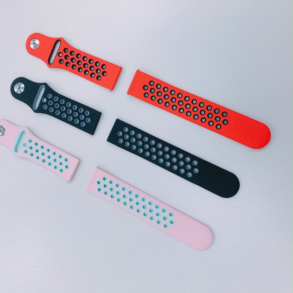 矽膠製品(pǐn)-矽膠雙色表帶定製 矽(guī)膠製(zhì)品